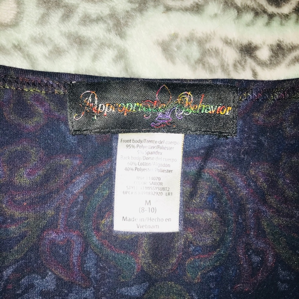 Appropriate Behavior Blouse - Picture 7 of 7